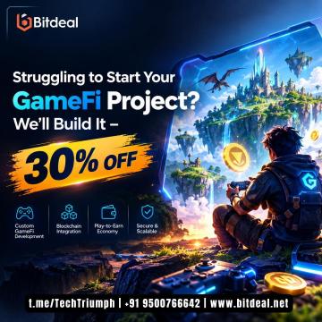 Struggling to Start Your GameFi Project? We'll Build It – 30% OFF