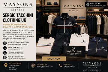 Sergio Tacchini Clothing UK | Premium Menswear | The Maysons Store