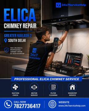 Elica Chimney Repair Service in Greater Kailash 2 South Delhi – Kitchen Care