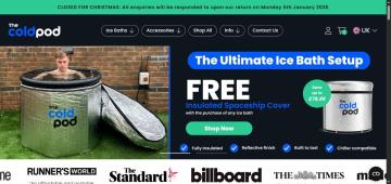 Up to 80% OFF The Cold Pod Sitewide With Code + Free Shipping
