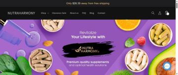 NUTRAHARMONY: Up To 75% OFF Sitewide With Free Shipping