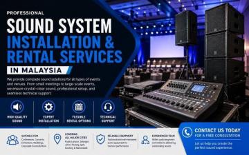 Best Sound System Installation and Rental Services in Malaysia