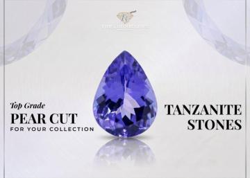 Top Grade Pear Cut Tanzanite Stones for Your Collection