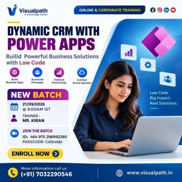 Dynamics CRM with Power Apps Course | New Batch Training