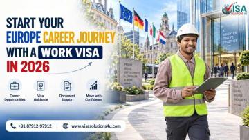 Start Your Europe Career Journey With a Work Visa in 2026