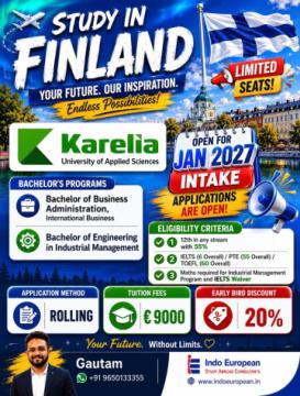 Study in Finland Consultant Punjab