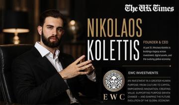 Nikolaos Kolettis on Digital Finance & Investment Research Growth
