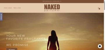 15% OFF Entire Order on Naked Perfume