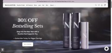 25% OFF Your Order on Nulastin