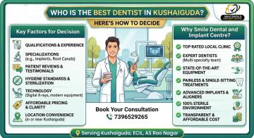 Looking for the Best Dentist in Kushaiguda? Here’s How to Decide!