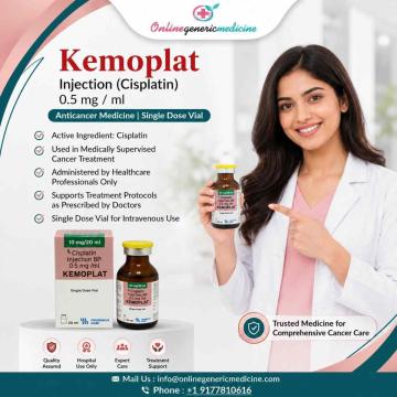 Kemoplat Injection (Cisplatin Kemoplat) |onlinegenericmedicine