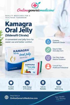 Kamagra Oral Jelly (Sildenafil Citrate) – Oral Medicine