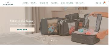 10% OFF All Products At Nook Theory