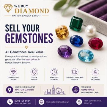 Sell Your Gemstones & Semi-Precious Stones - Trusted UK Buyers