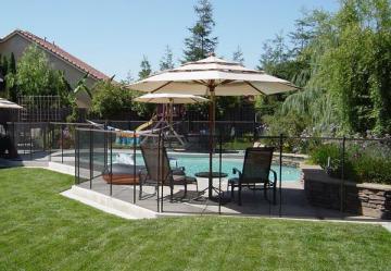 San Luis Obispo Child Pool Fence
