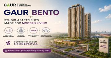 Gaur Bento Greater Noida: Studio Homes and Amenities