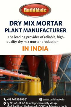 Dry Mix Mortar Manufacturing Plant in Hyderabad