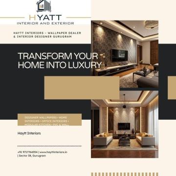 Wallpaper designer in Gurgaon by Haytt Interiors