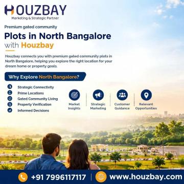 Premium gated community plots in North Bangalore | Houzbay