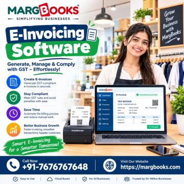 E-Invoicing Software for Retailers and Wholesalers | MargBooks