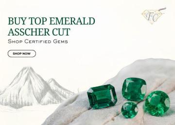 Buy Top Emerald Asscher Cut | Shop Certified Gems