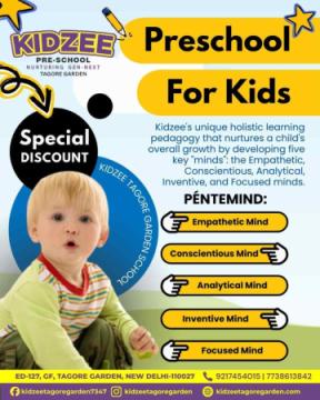 Best preschool in tagore garden