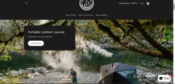 $100 OFF + Free Shipping on Sauna Tent