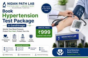 Book Hypertension Test Package in Gandhinagar - Nidan Path Lab