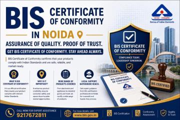 BIS Certificate of Conformity in Noida