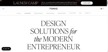 30% OFF All Orders on TONIC