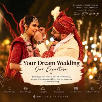 Wedding Planner in Udaipur for Destination Weddings