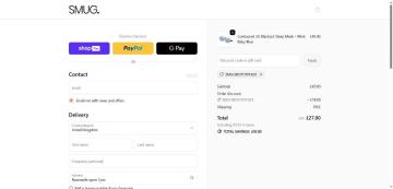 40% OFF Your Order + Free Shipping on SMUG