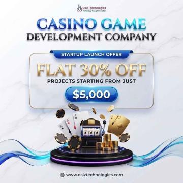 Get Your Casino Gaming Platform Market-Ready with Flat 30% OFF