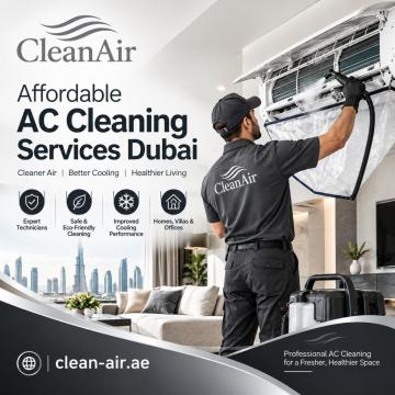 Affordable AC Cleaning Services Dubai | Clean Air UAE