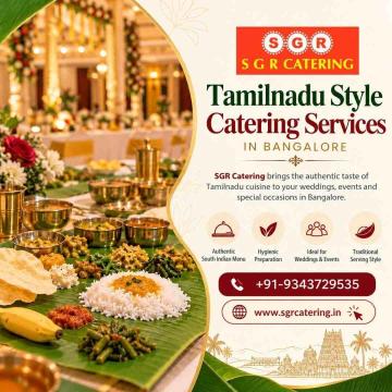 Tamilnadu style catering services in Bangalore