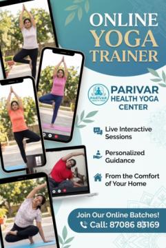 Online Yoga Trainer for Better Health and Fitness