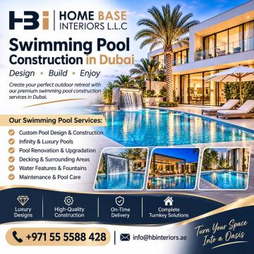 Swimming Pool Construction in Dubai