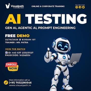 AI Testing Training – GenAI & Agentic AI | New Batch