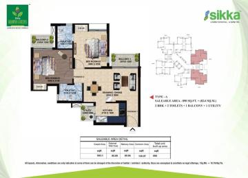 2 BHK Apartments in Greater Noida West | Sikka Kaamya Greens