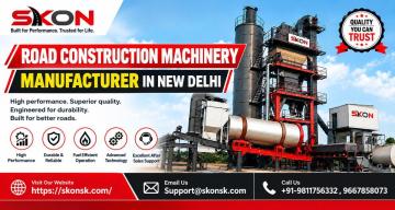 Road Construction Machinery Manufacturer in New Delhi