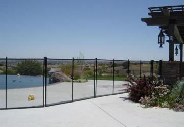 Removable Mesh Pool Fencing in Visalia