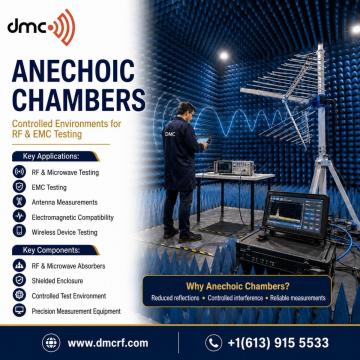 Advanced Anechoic Chambers Solutions for Reliable RF and EMC Testing