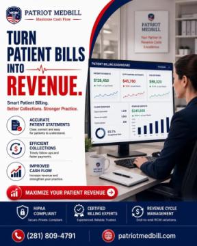 Patient Billing in Houston | Enhance Collections & Patient Payments Pro