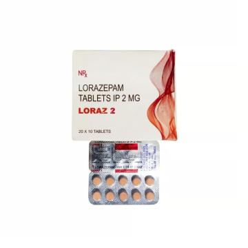 Effective Anxiety Relief with Lorazepam(Loraz) 2mg Tablets