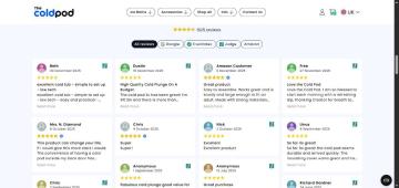 Up to 80% OFF The Cold Pod Sitewide With Code + Free Shipping