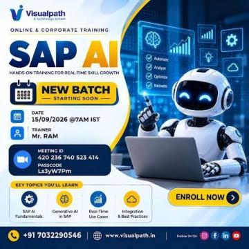 Join the SAP AI Online Training New Batch on September 15th