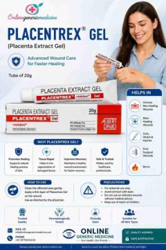 Placentrex Gel 20g (Placenta Extract Gel) | Online Generic Medicine