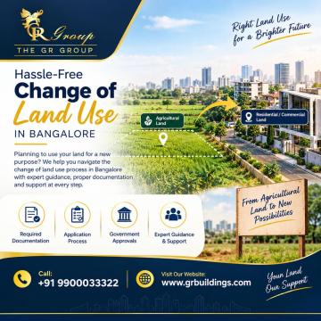 Change of land use in Bangalore