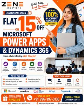 Best Power Apps Training Institute in Hyderabad