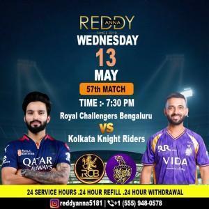 Reddy Anna Books IPL 2026 RCB vs KKR show.